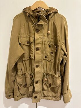 Ralph Lauren Khaki Safari  Hooded Jacket